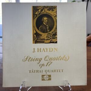 J. Haydn String Quartets Op. 17 Tátrai Quartet 3xLP Box Set Qualiton LPX11382-84